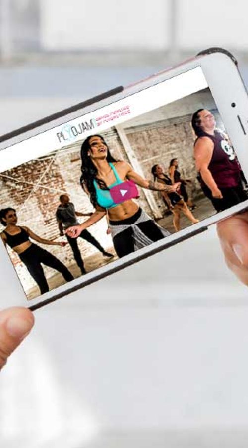 Take a PlyoJam class anywhere you have you r phone with our online membership